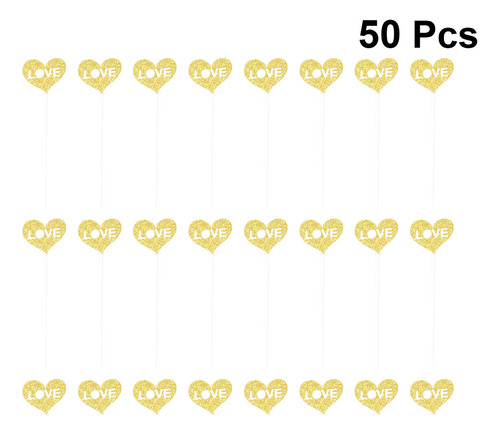 Mesa De Postres Cake Topper, 50 Unidades