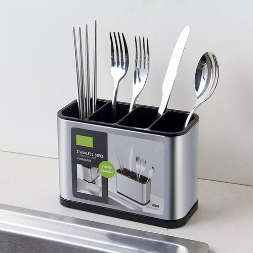 Portacubiertos De Cocina, Soporte Para Cubiertos De Acero