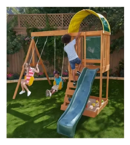 Zona De Juego Exterior Kidkraft Msi Color Madera Bw-218
