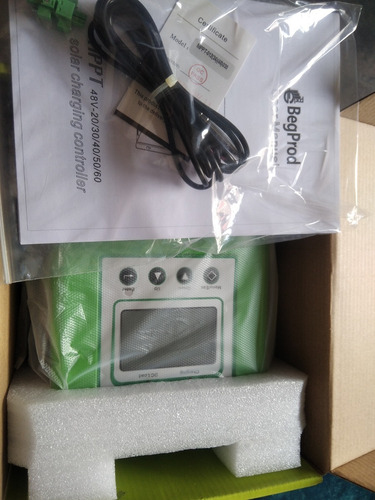Imagen 6 de 10 de Controlador Solar Cm Mppt Mp30a 12v/24/48v Begprod