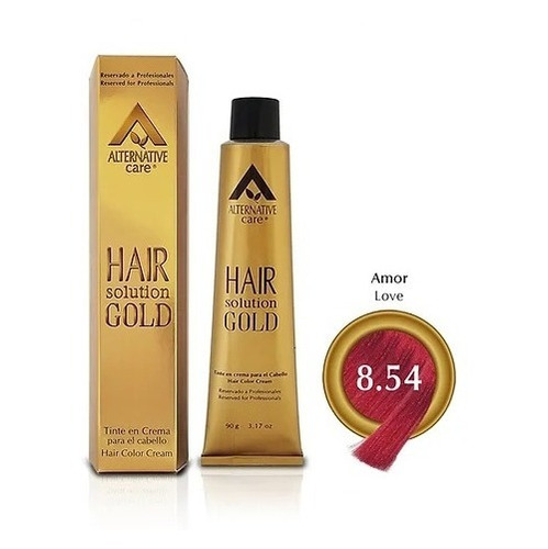 Tinte Hair Solution Gold 60ml  Amor 8.54