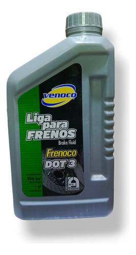 Liga De Freno Marca  Dot 3 Venoco De 1lt 