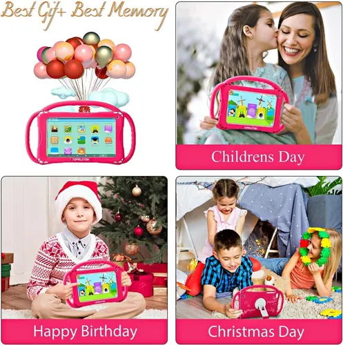 Topelotek Kids Tablet 7 Pulgadas Tablet Para Niños Wifi...