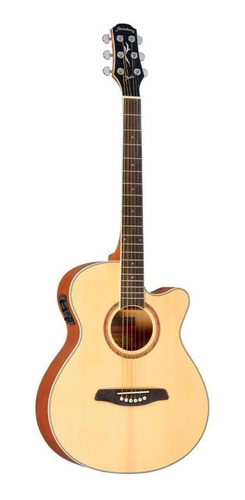 Imagem 1 de 3 de Violão acústico StrinbergBerlin BE30C para destros natural satin