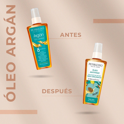 Petrizzio Oleo Capilar Argan Anti Frizz 100ml