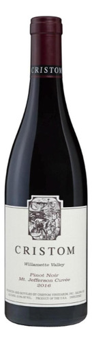 Vino Tinto Cristom Mt Jefferson Cuvée Pinot N 750 Ml