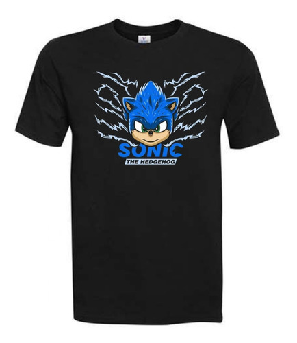 Polera Sonic - Diseño 104 Dtf