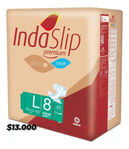 Pañal Adulto Indaslip Premium