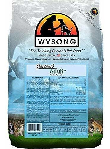 Wysong Óptima Canine Adult Fórmula Seco Perro Comida- 5 Libr