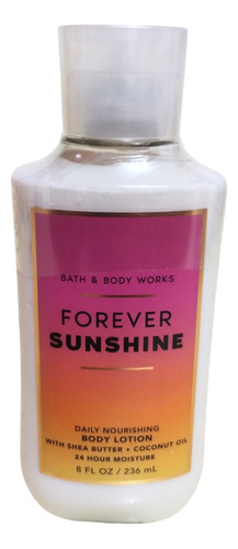  Body Lotion Forever Sunshine Bath & Bodyworks Fragancia Floral