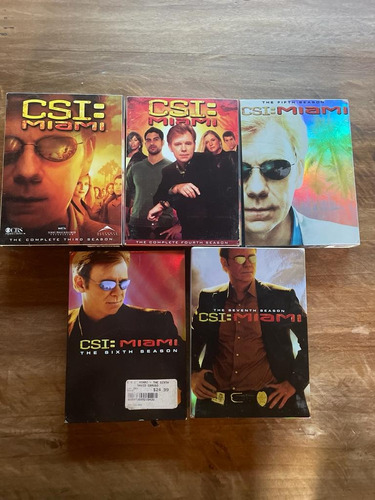 Colección De La Serie Csi Miami- 3ra A 7ma Temporada 