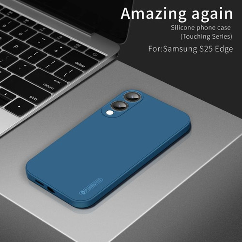 Capa De Silicone Líquido Tpu Para Samsung S25 Edge/s24/a16