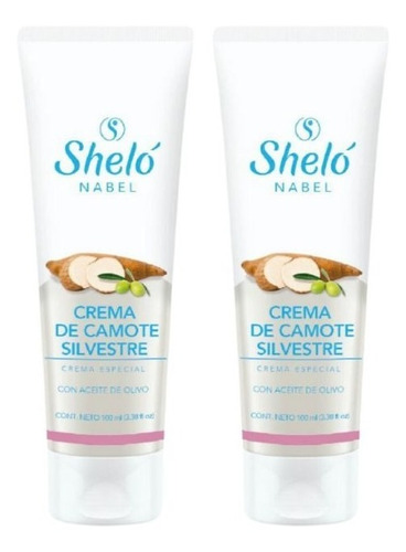 2 Pack Crema De Camote Silvestre Shelo