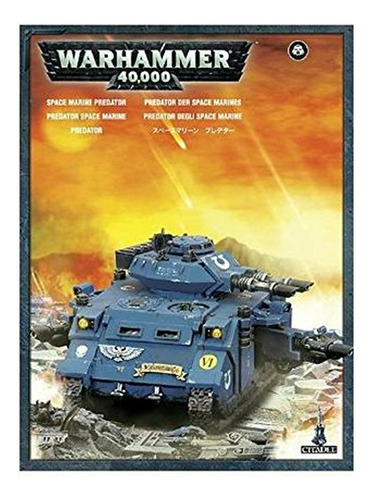 Space Marines Predator Tank Box Warhammer 40k De Games Works