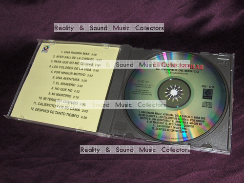 Antonio Aguilar El Charro De Mexico Cd 1997 Musart (Usado)