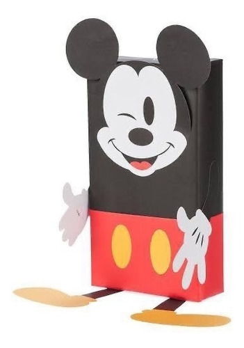 Kit De Envoltura Mickey Set Papel Regalo Disney Store Fiesta