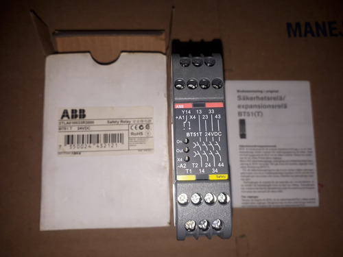 Relevador De Seguridad Abb 2tla010033r3000