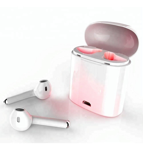 Auriculares Bluetooth Simil AirPods iPhone + Caja De Carga ®