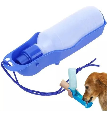 Botella De Agua Para Perros Con Bebedero