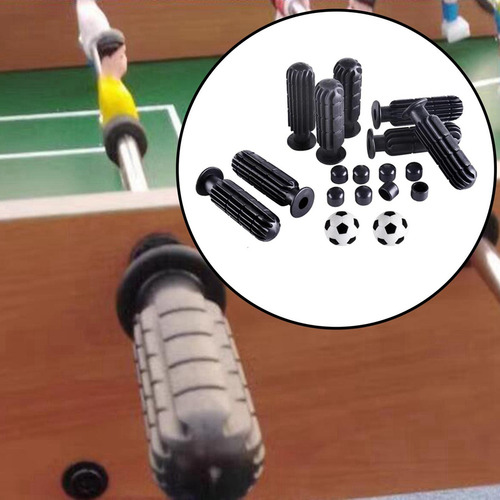 8 Empuñaduras De Futbolín Con Tapón Final Para Futbolín Chil