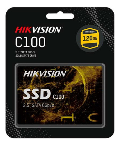 Disco Solido Ssd Hikvision C100 120gb Sata 3 3d Nand Pc *