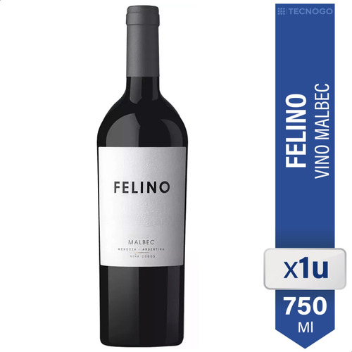 Vino Felino Malbec Tinto 750ml - Viña Cobos