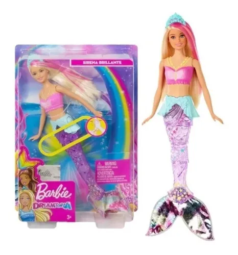 Muñeca barbie sirena brillante dreamtopia new arrivals