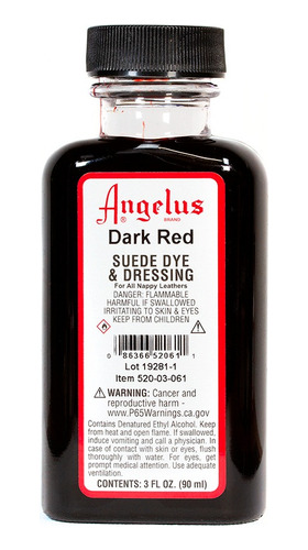 Tinte Gamuza Dark Red