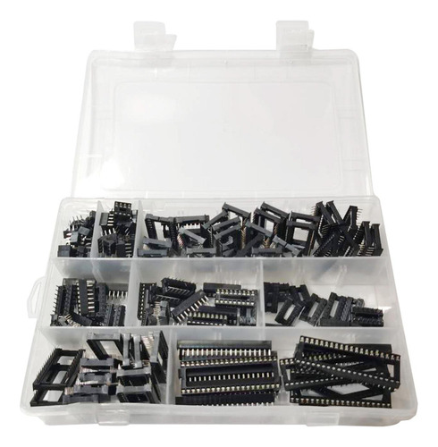 A 122pcs Row 2,54mm Pitch Ic Sockets Solder Type Adaptor