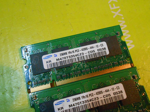 Memoria Samsung Ddr2 Sodimm 256mb Pc2-4200 (512mb) 
