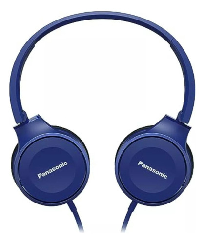 Audifonos Panasonic Rp-hf100e-k Color Negro Y Azul