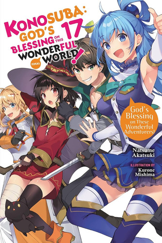 Novela Konosuba Tomo 17 - Ingles