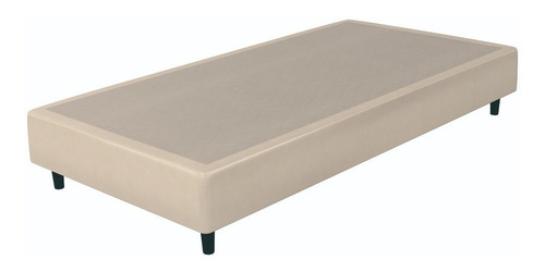 Imagen 2 de 9 de Conjunto Sommier 1 Plaza Y Media Colchon Imperial 90x190