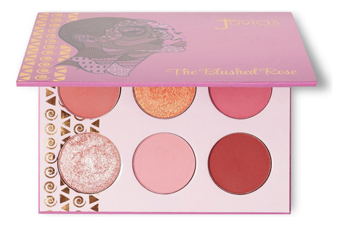 Paleta De Maquillaje The Blushed Rose By Juvia's Bmakeup