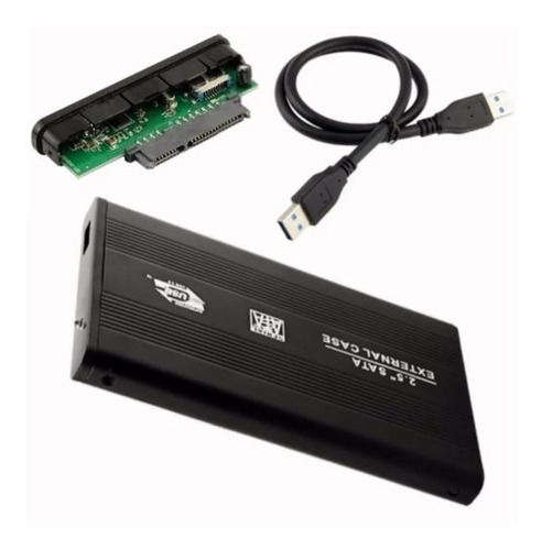 Imagen 2 de 3 de Case Externo 2.5 Disco Duro Laptop Sata Usb 2.0 Enclosure