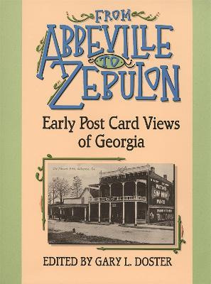 Libro From Abbeville To Zebulon - Gary L. Doster