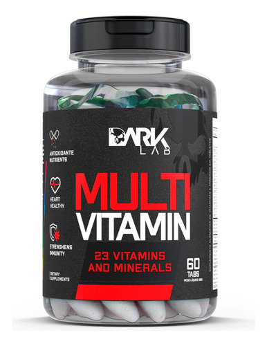 Multivitamin 60 Tabletes - Dark Lab Sabor Natural