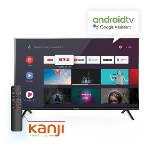 Smart Tv 40 Kanji Hd Android Tv Netflix Youtube. Donidea Z/n