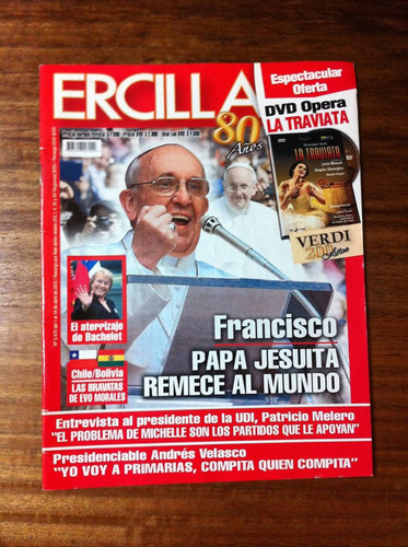 Revista Ercilla Nº 3473 - Francisco Papa Jesuita