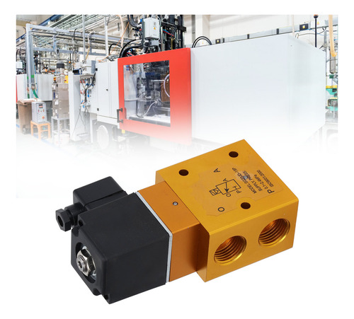 Válvula Solenoide De Aire G1/2in, 2 Posiciones, 3 Vías, 0.12