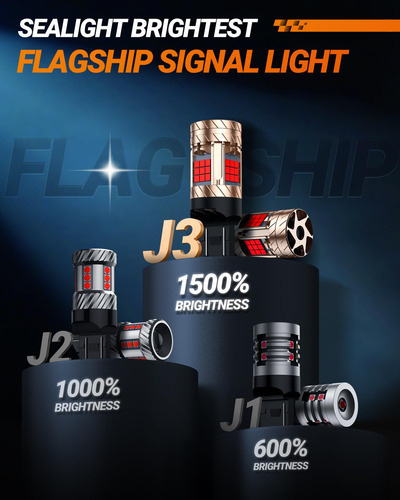 Lâmpada Led Sealight 7443 7440 T20 Luz De Freio 30w 3200lm V
