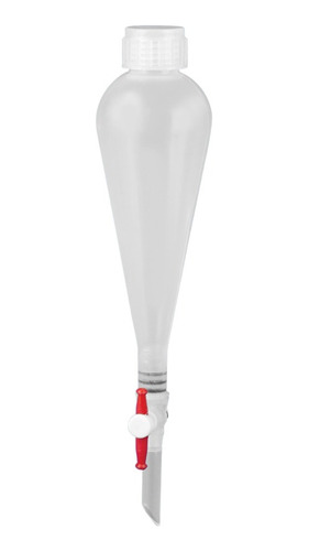 Embudo De Separación Tipo Pera Polipropileno 125ml Bel-art