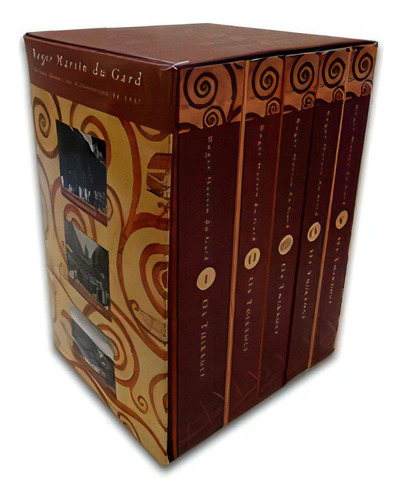 Os Thibault 5 Volumes, De Roger Martin Du Gard. Editora Globo, Capa Mole Em Português