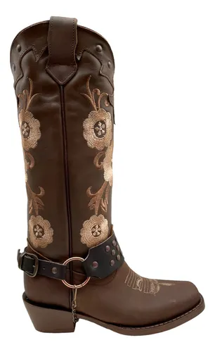 Bota de rodeo para dama new arrivals