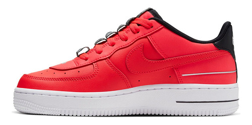 Zapatillas Nike Air Force 1 07 Lv8 3 En Rojo | Moov By Dexte