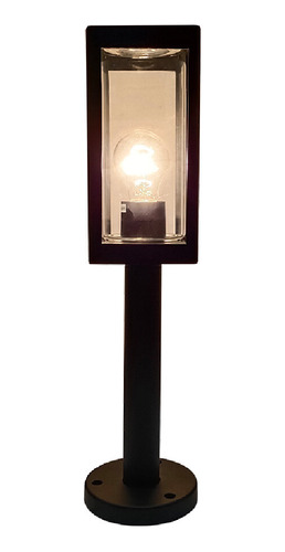 Lámpara De Piso Oberon Negra Base E27 8.5 W Tecnolite