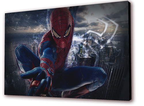 Cuadro 50x30cms Decorativo Spider-man 1!!!