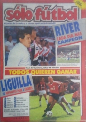 Solo Futbol N°339 River Campeon,poster Talleres De Escalada