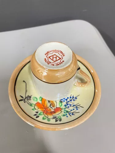 Conjunto Café Porcelana Casca de Ovo Japonesa H