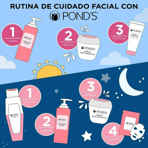 Crema Facial Pond's Clarant B3 2 Pzas 400 G C/u Tipo De Piel